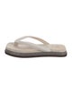Brunello Cucinelli Monili Suede Flip Flops