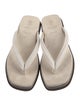 Brunello Cucinelli Monili Suede Flip Flops