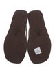 Brunello Cucinelli Monili Suede Flip Flops
