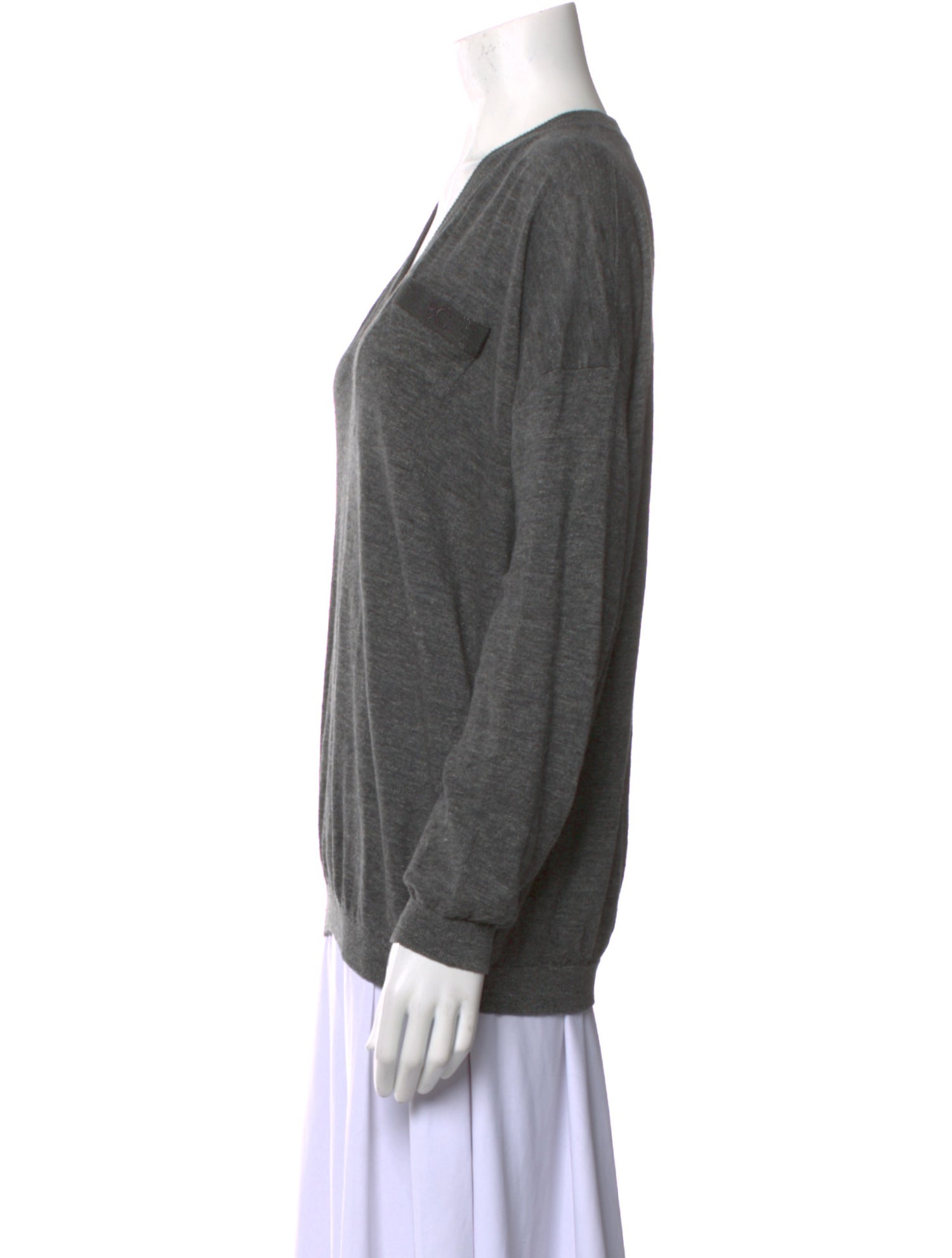 Brunello Cucinelli Cashmere V-Neck Sweater
