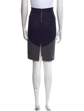 Brunello Cucinelli Virgin Wool Knee-Length Skirt