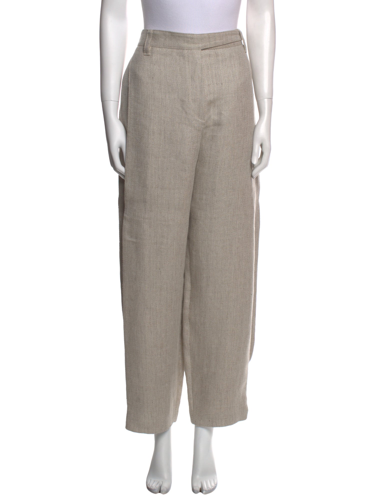 Brunello Cucinelli Linen Straight Leg Pants w/ Tags