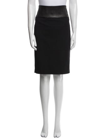 Brunello Cucinelli Virgin Wool Knee-Length Skirt