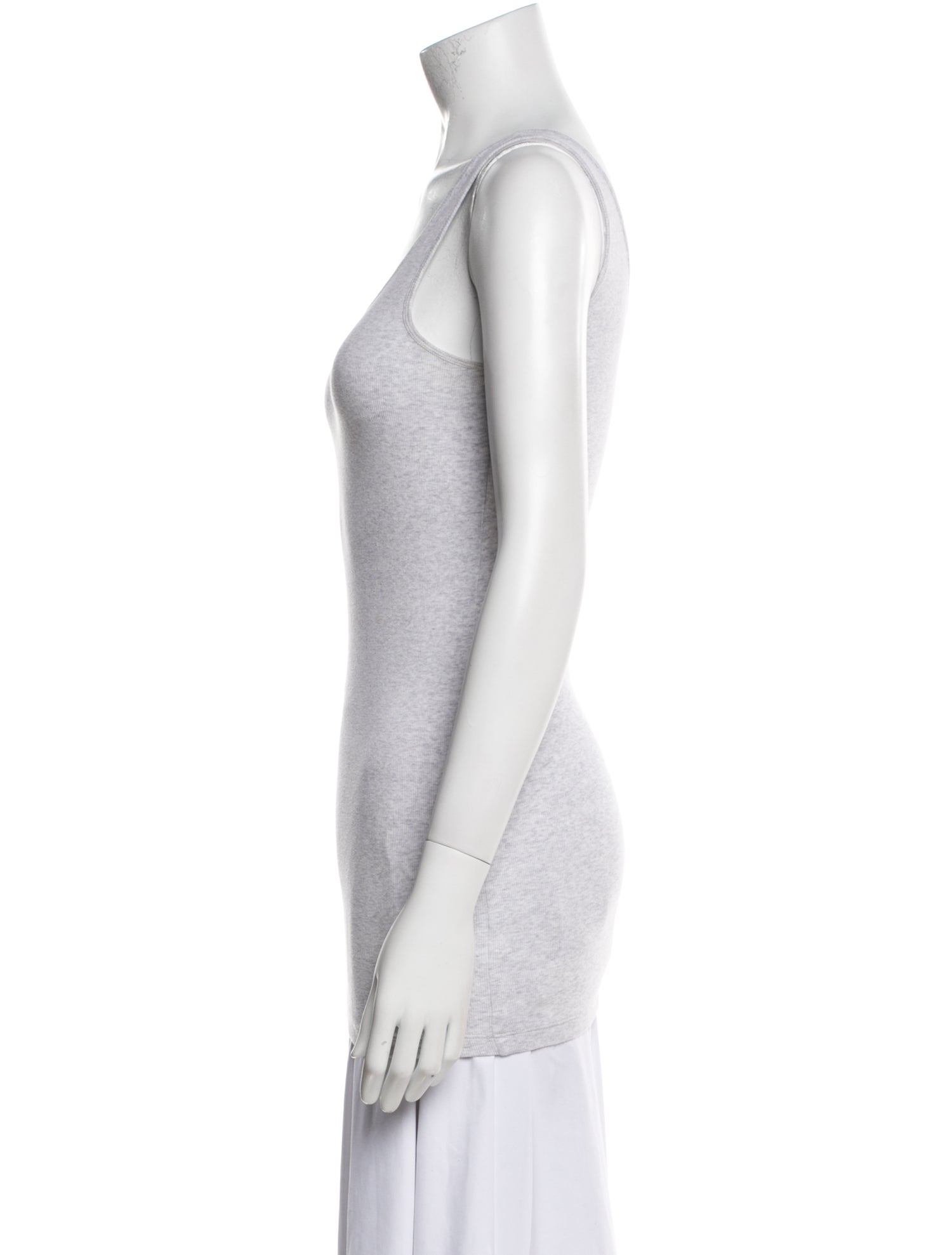 Brunello Cucinelli Scoop Neck Sleeveless Top
