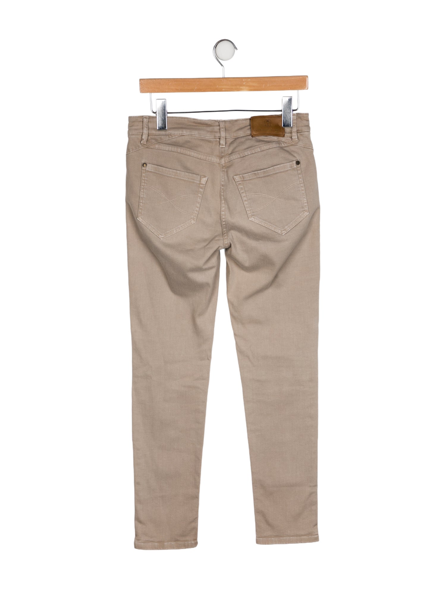 Brunello Cucinelli Mid-Rise Skinny Leg Jeans