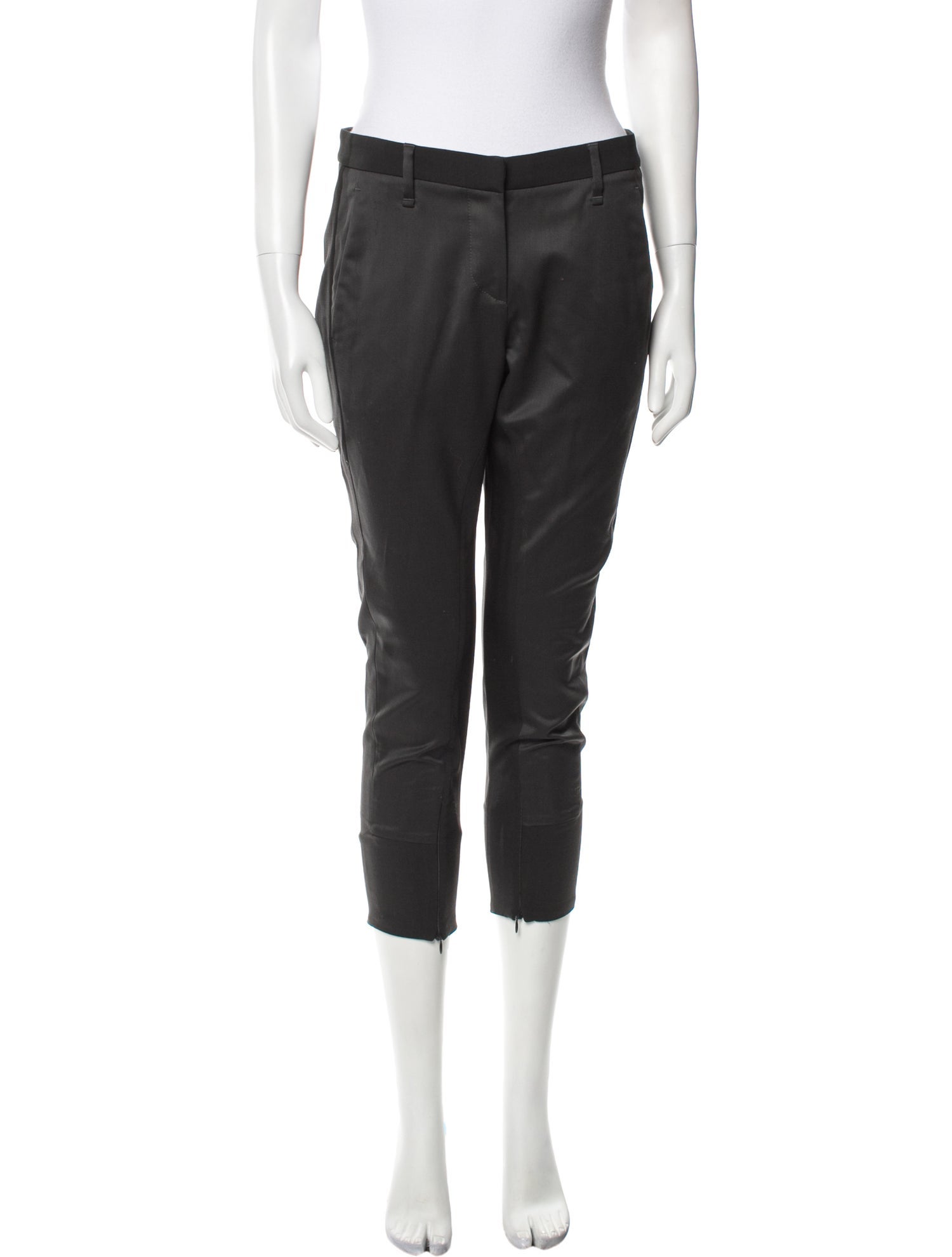 Brunello Cucinelli Virgin Wool Skinny Leg Pants