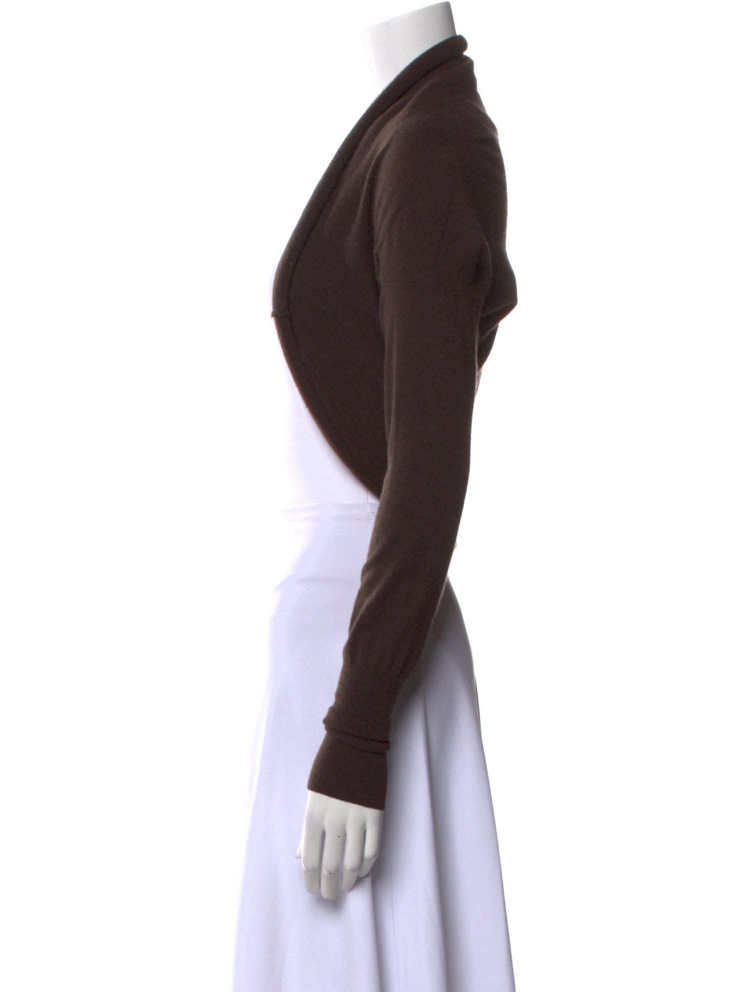 Brunello Cucinelli Cashmere Open Front Sweater