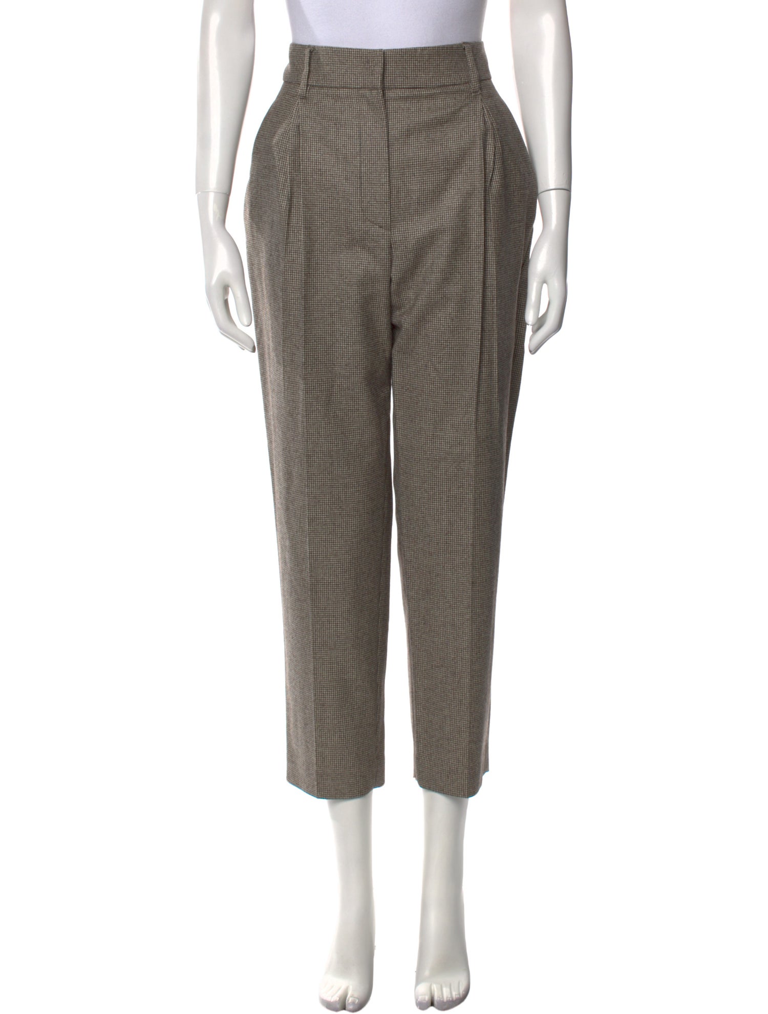 Brunello Cucinelli Virgin Wool Straight Leg Pants
