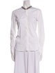 Brunello Cucinelli Long Sleeve Button-Up Top