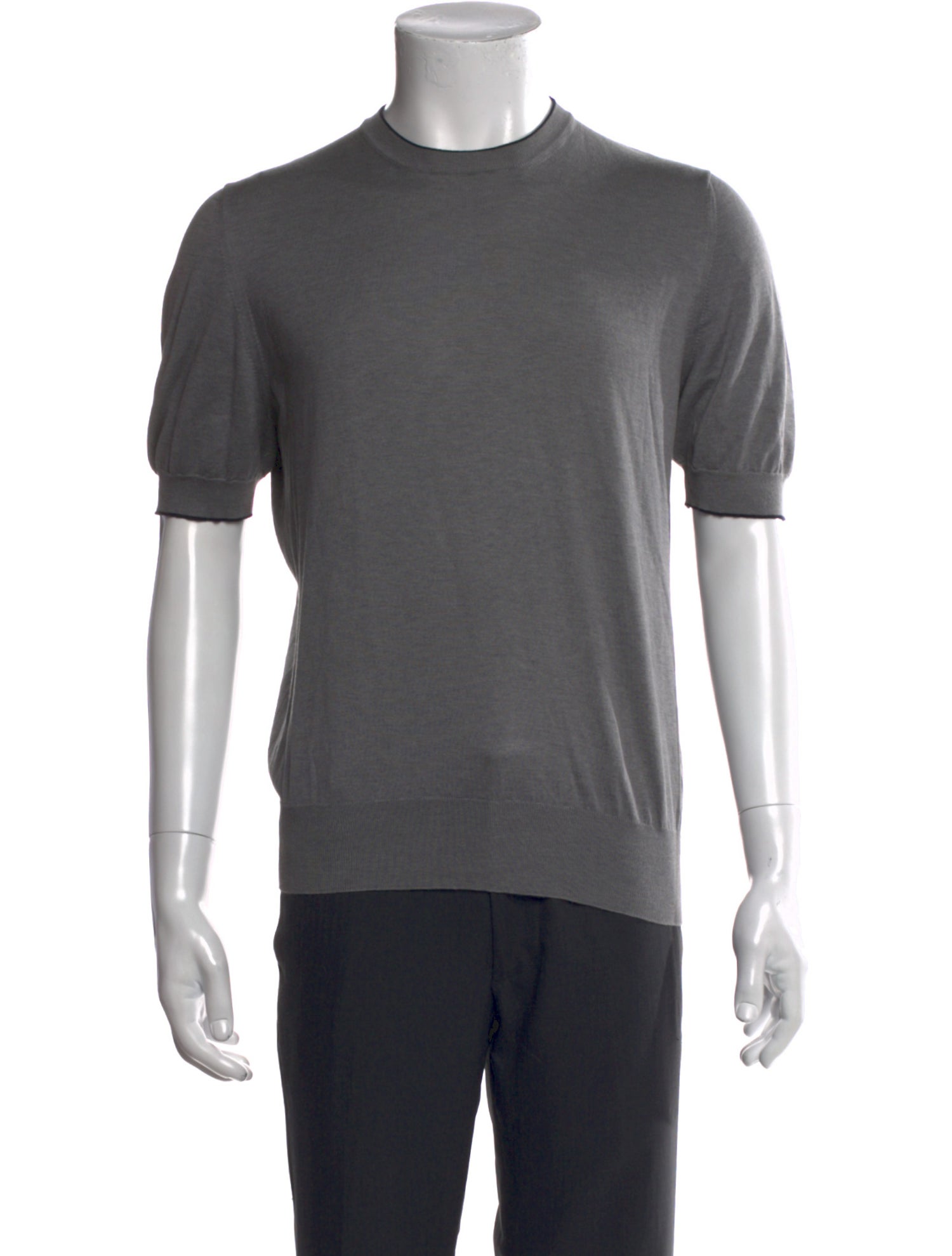 Brunello Cucinelli Crew Neck Short Sleeve T-Shirt