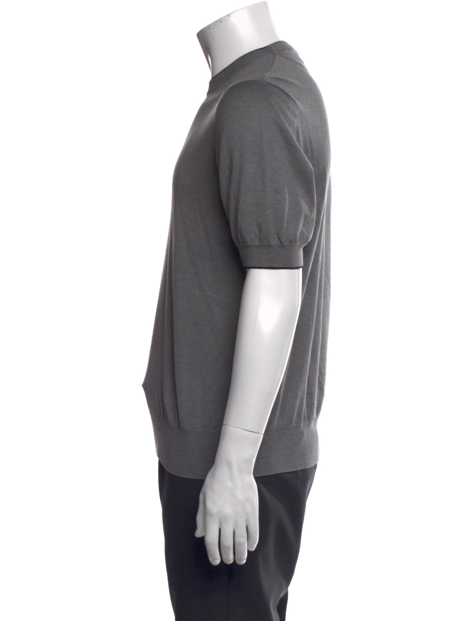 Brunello Cucinelli Crew Neck Short Sleeve T-Shirt