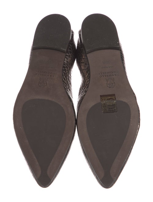 Brunello Cucinelli Leather Loafers