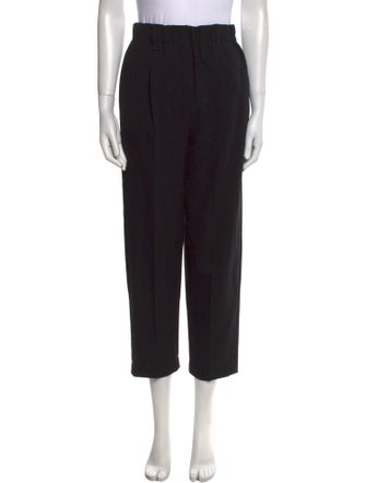 Brunello Cucinelli Virgin Wool Straight Leg Pants