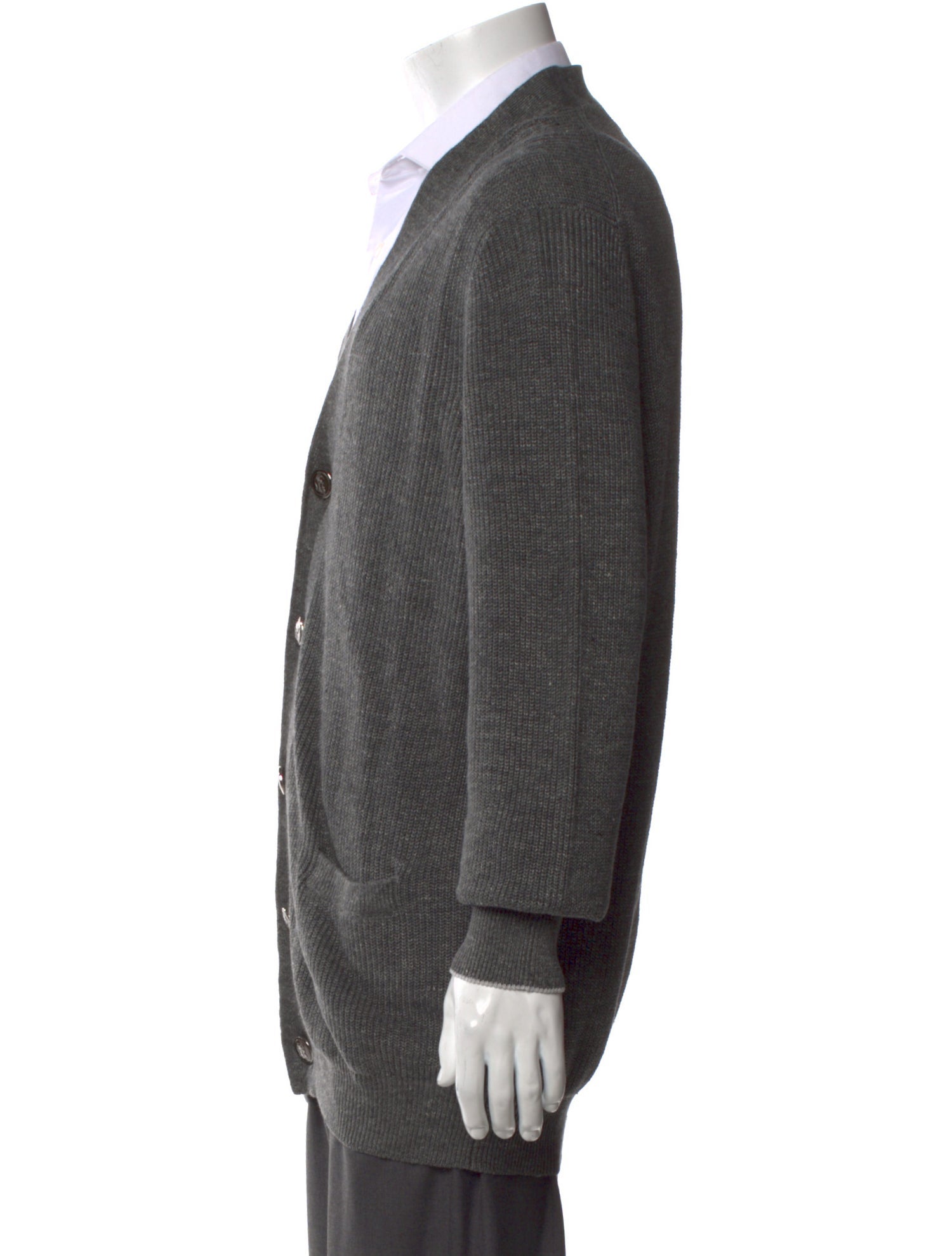 Brunello Cucinelli Linen V-Neck Cardigan w/ Tags