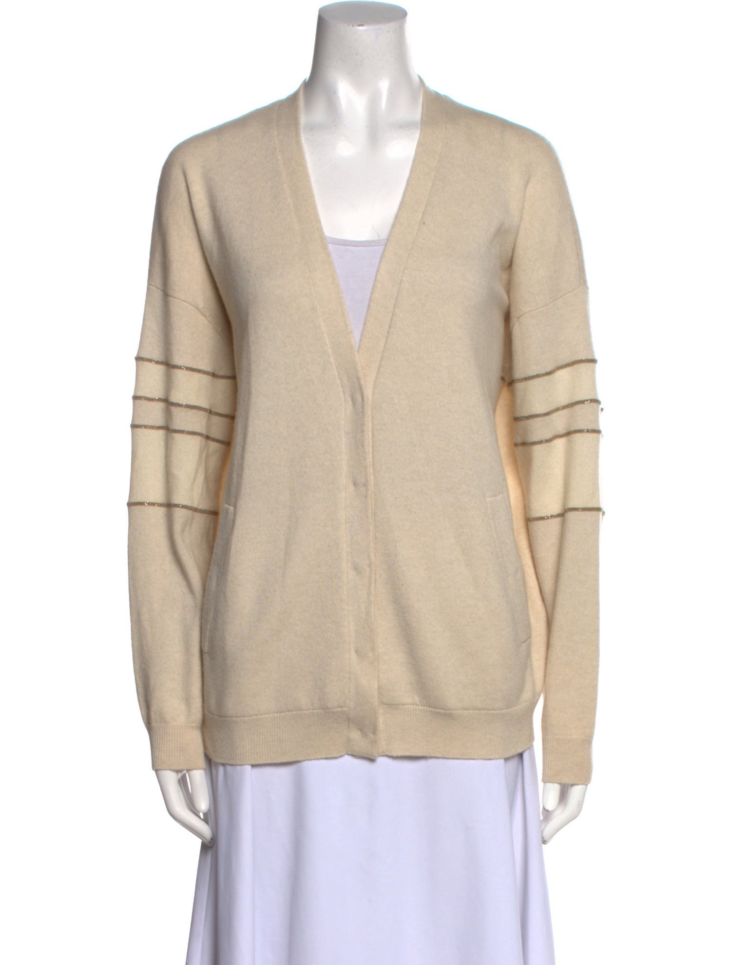 Brunello Cucinelli Cashmere V-Neck Sweater