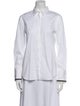Brunello Cucinelli Long Sleeve Button-Up Top