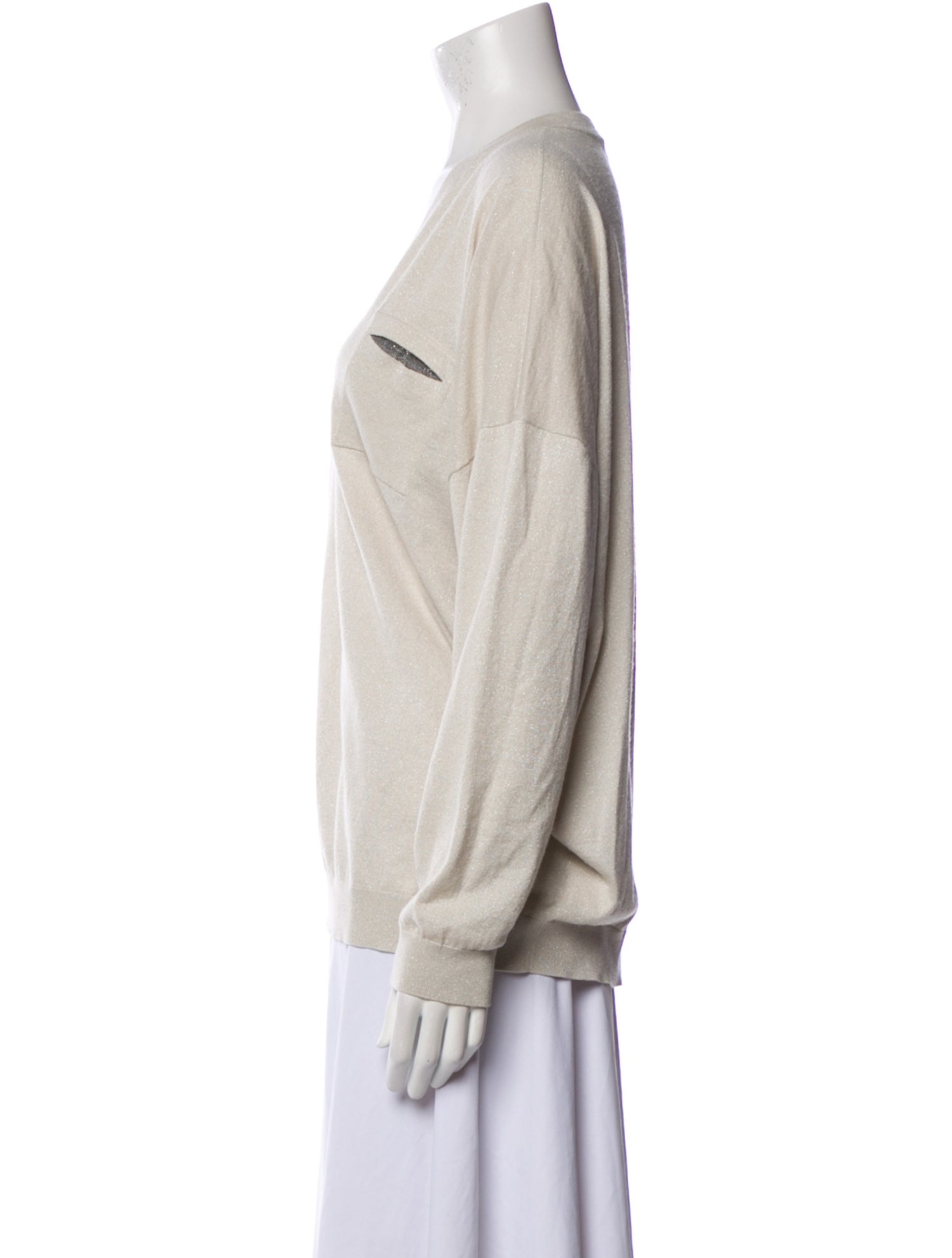 Brunello Cucinelli Cashmere V-Neck Sweater