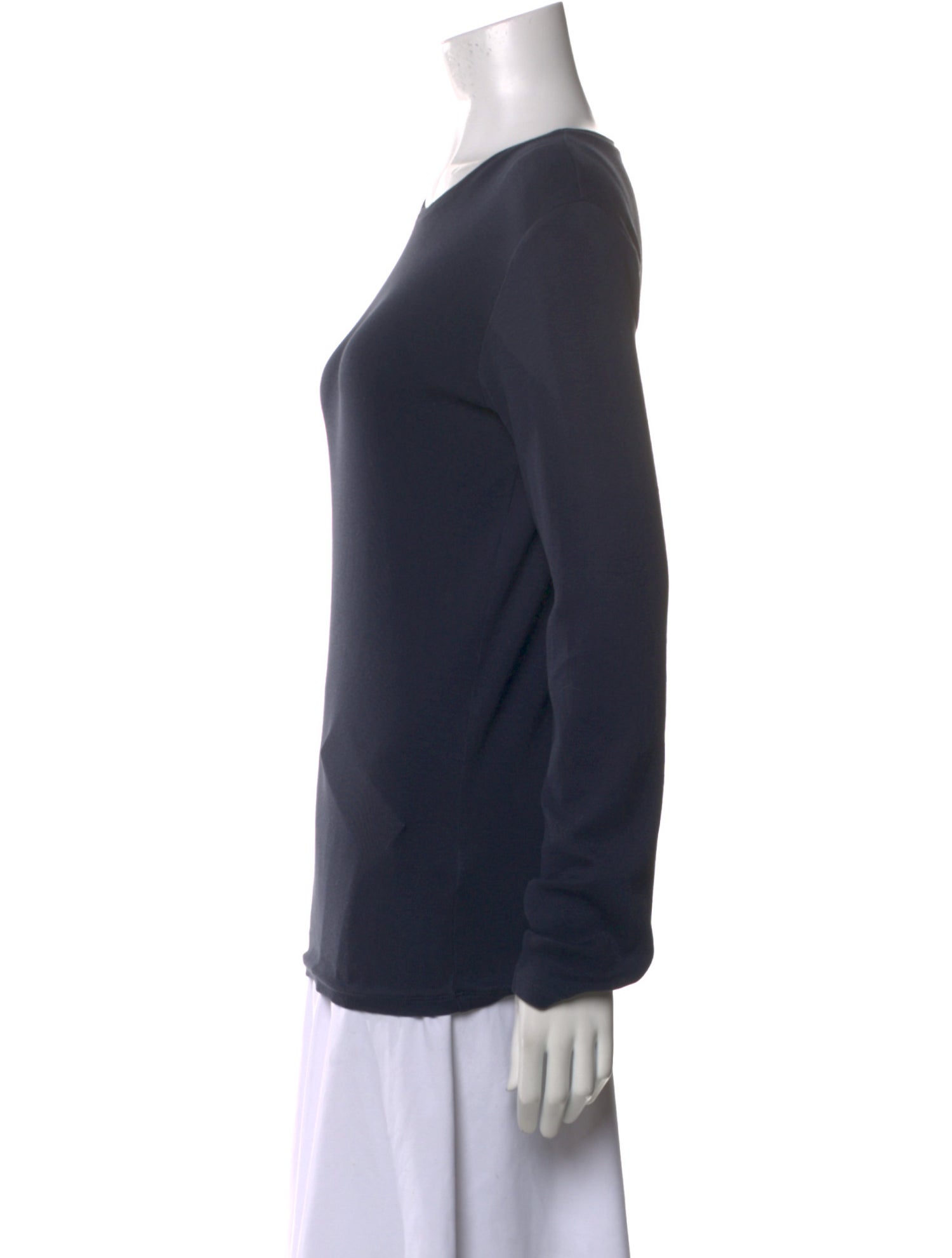 Brunello Cucinelli Scoop Neck Long Sleeve Sweatshirt