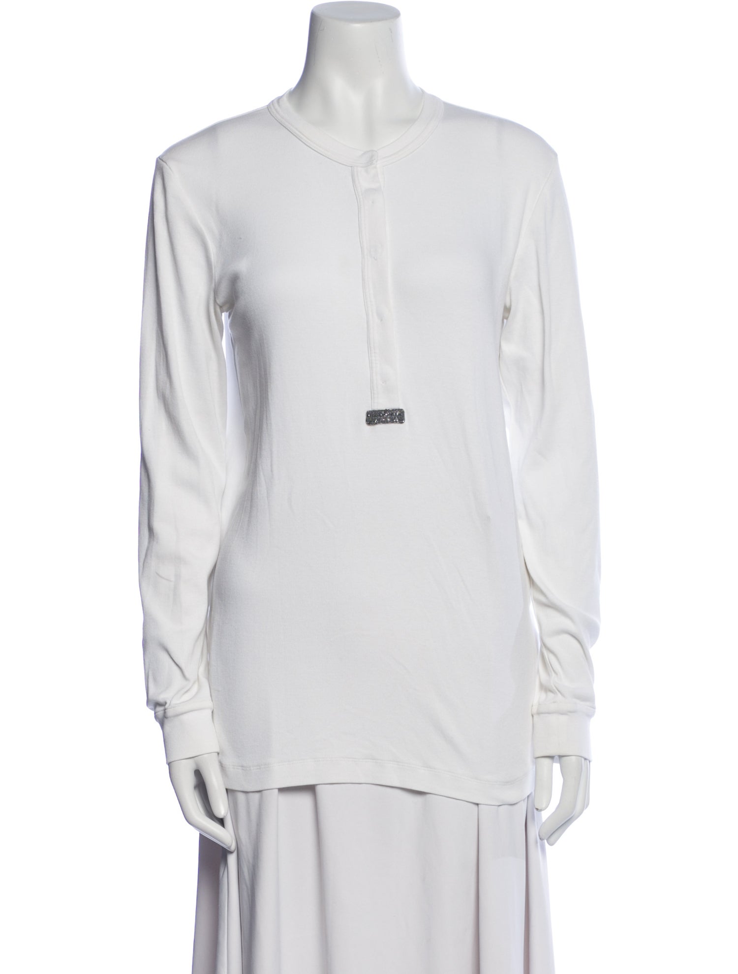 Brunello Cucinelli Crew Neck Long Sleeve Tunic