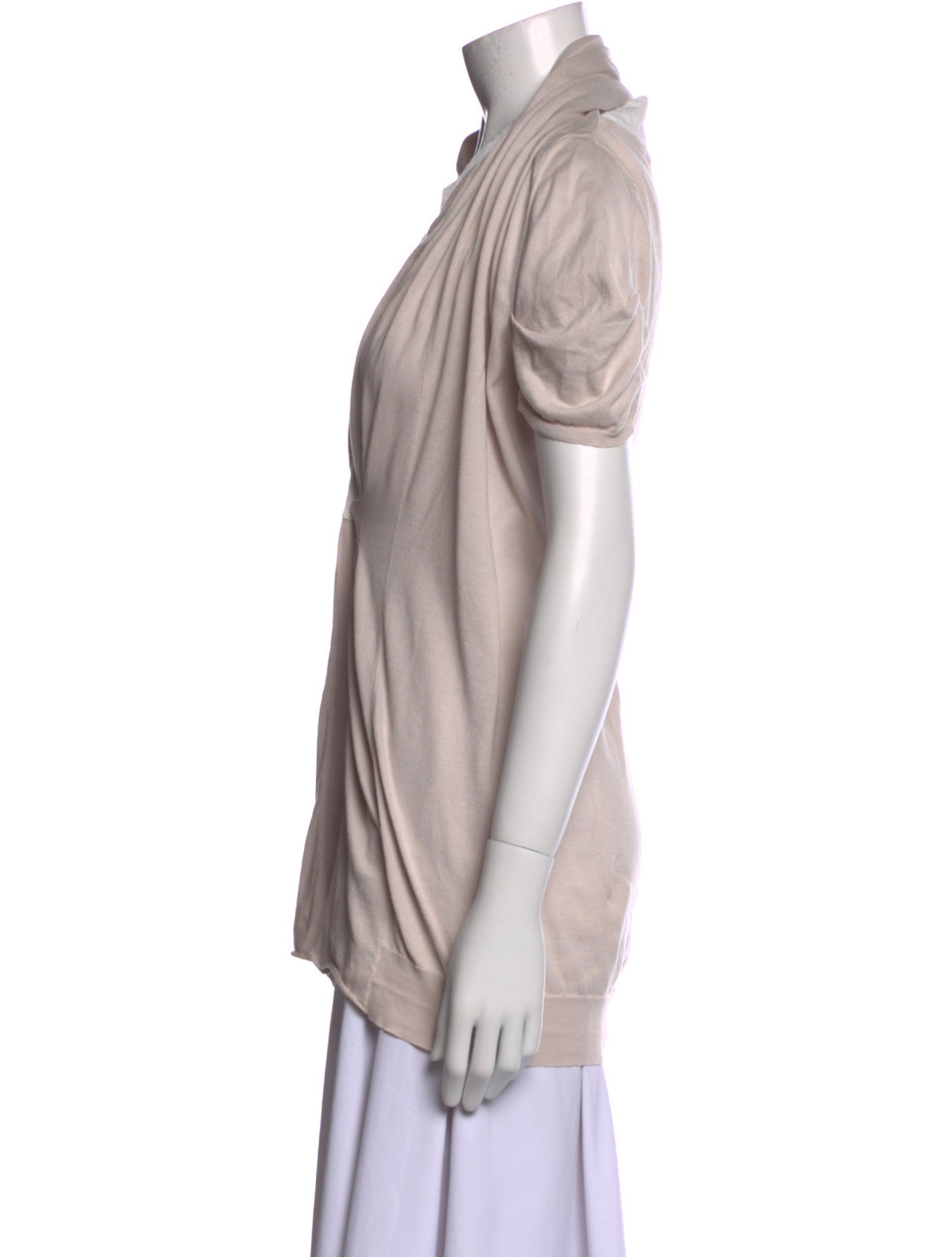 Brunello Cucinelli V-Neck Short Sleeve Tunic