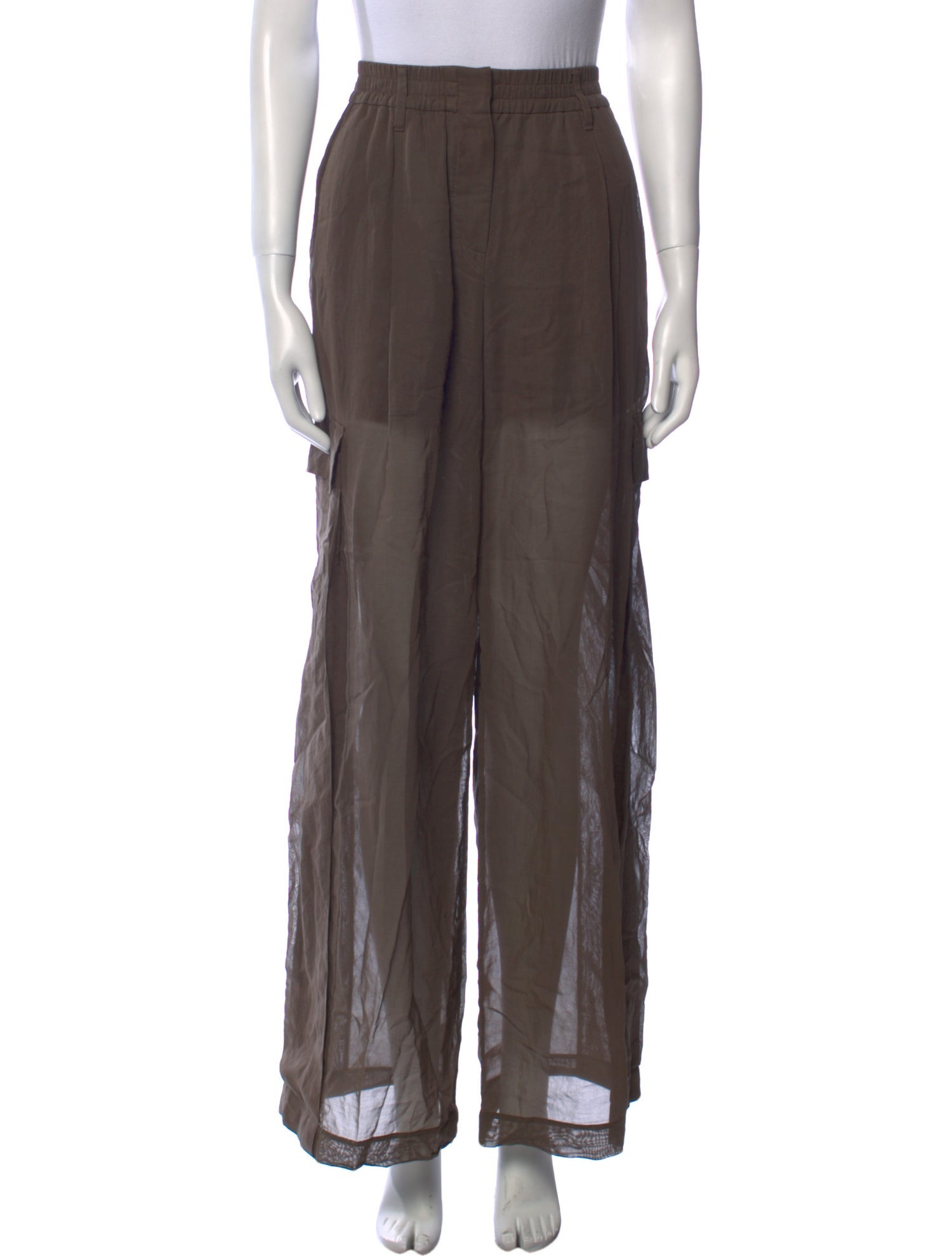 Brunello Cucinelli Wide Leg Pants