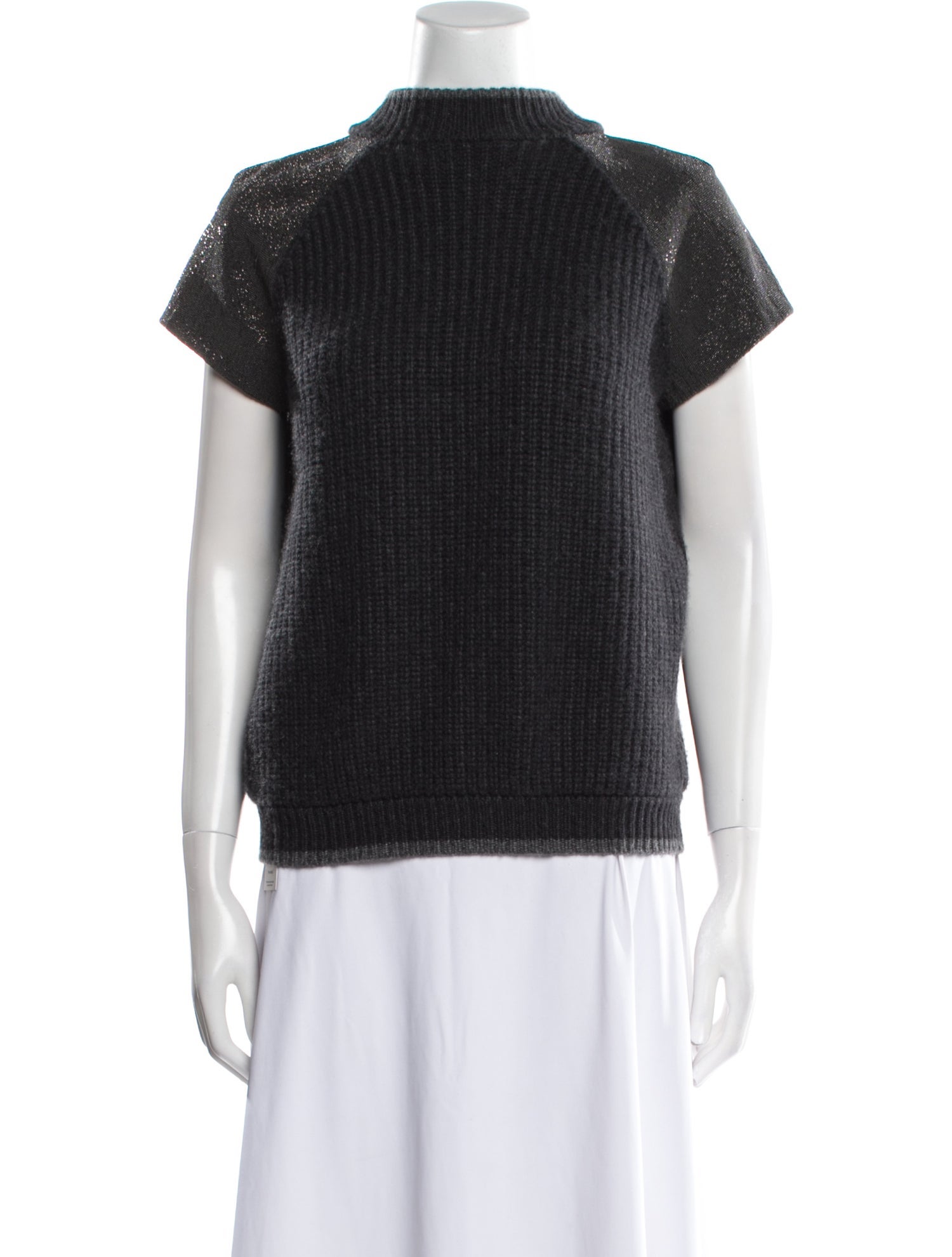 Brunello Cucinelli Cashmere Mock Neck Sweater