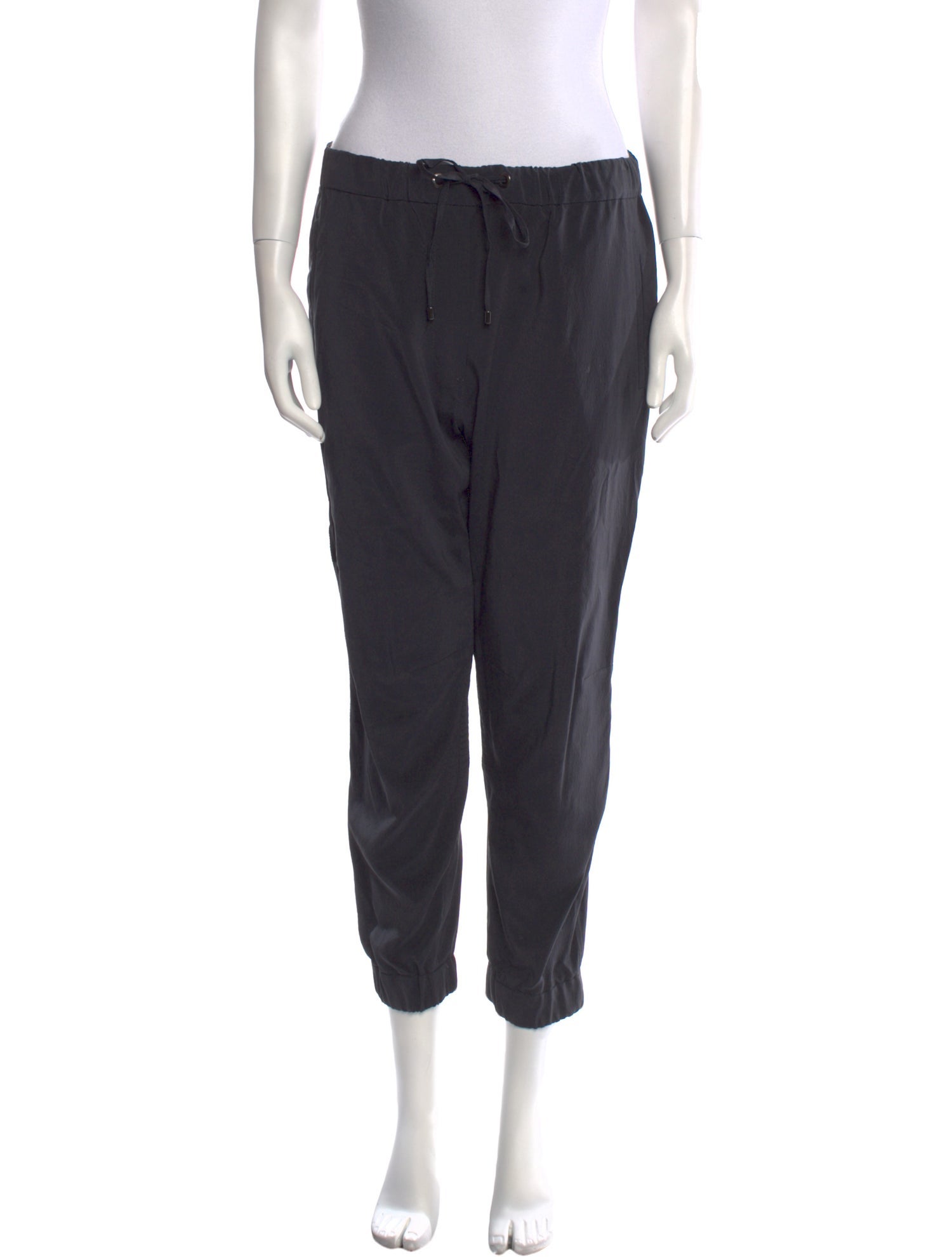 Brunello Cucinelli Silk Skinny Leg Pants