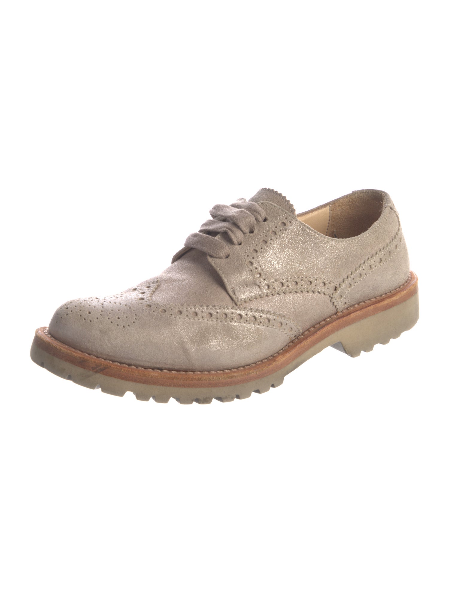 Brunello Cucinelli Suede Oxfords