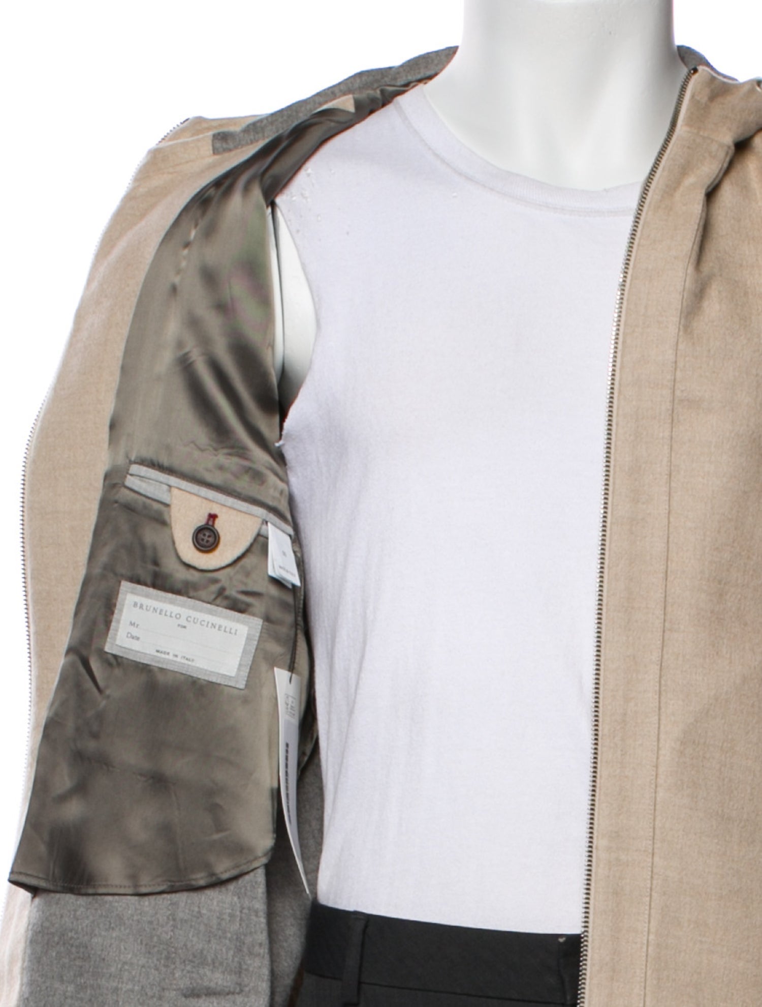 Brunello Cucinelli Cashmere Windbreaker