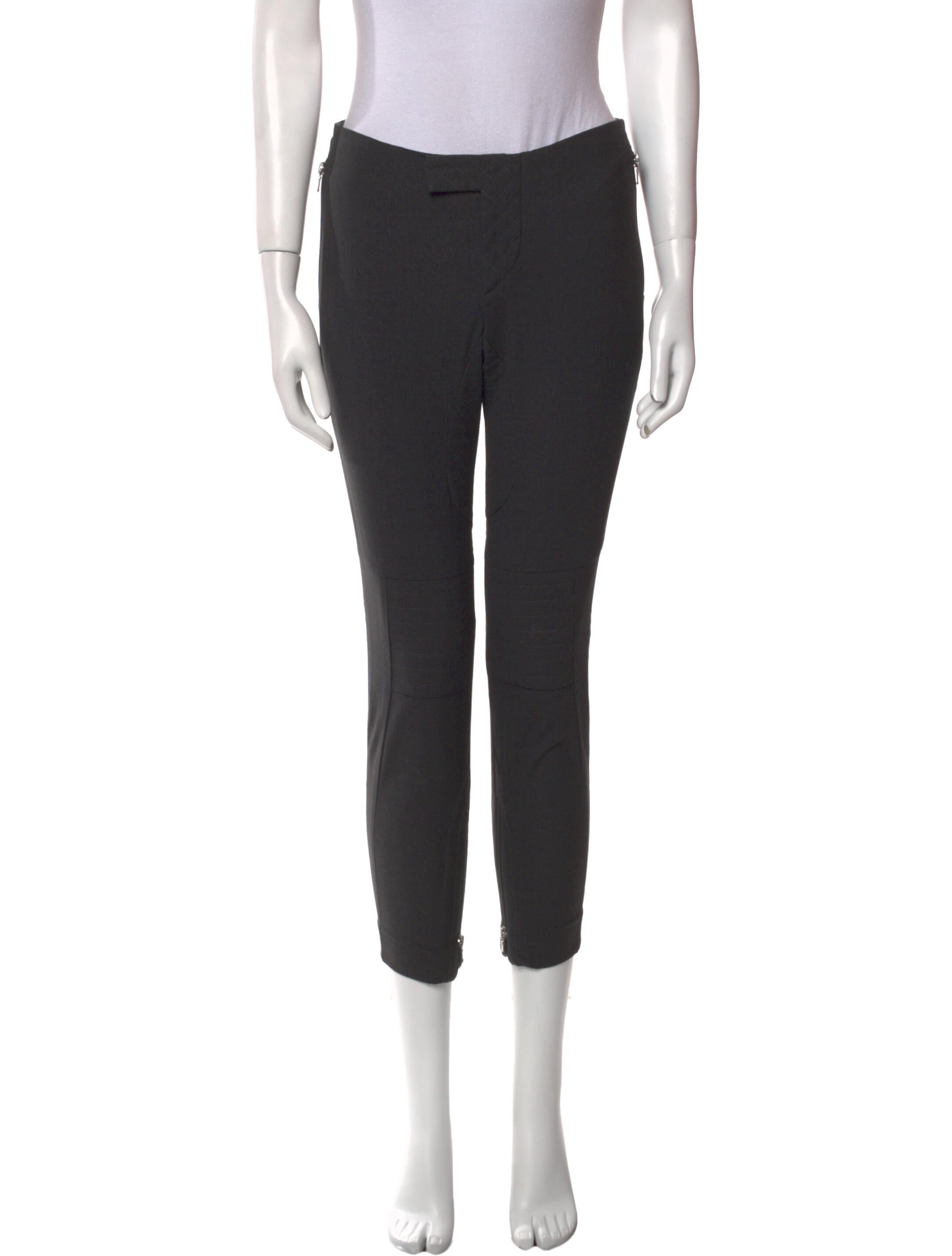 Brunello Cucinelli Virgin Wool Skinny Leg Pants