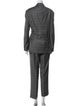 Brunello Cucinelli Plaid Print Two-Piece Suit