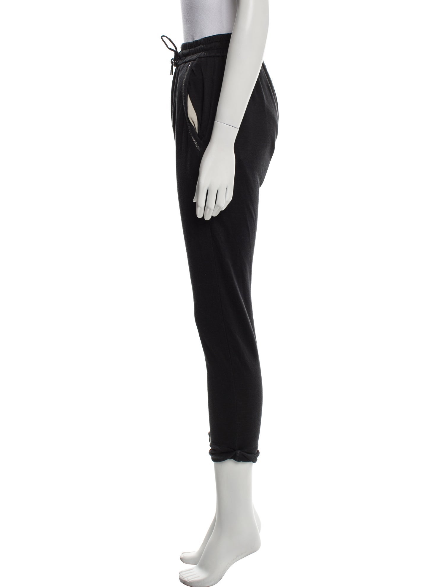 Brunello Cucinelli Crystal Embellishments Sweatpants