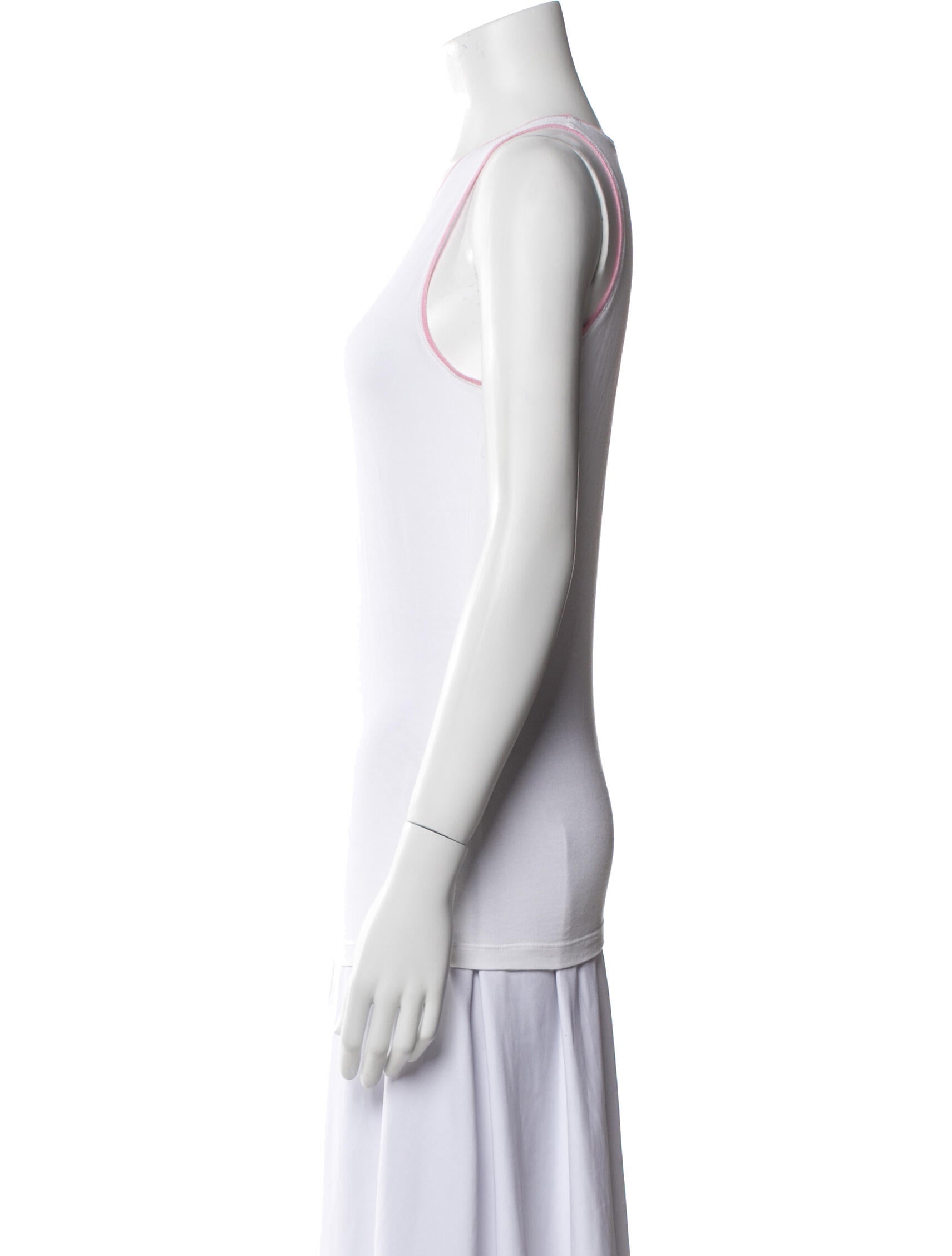 Brunello Cucinelli Scoop Neck Sleeveless Top