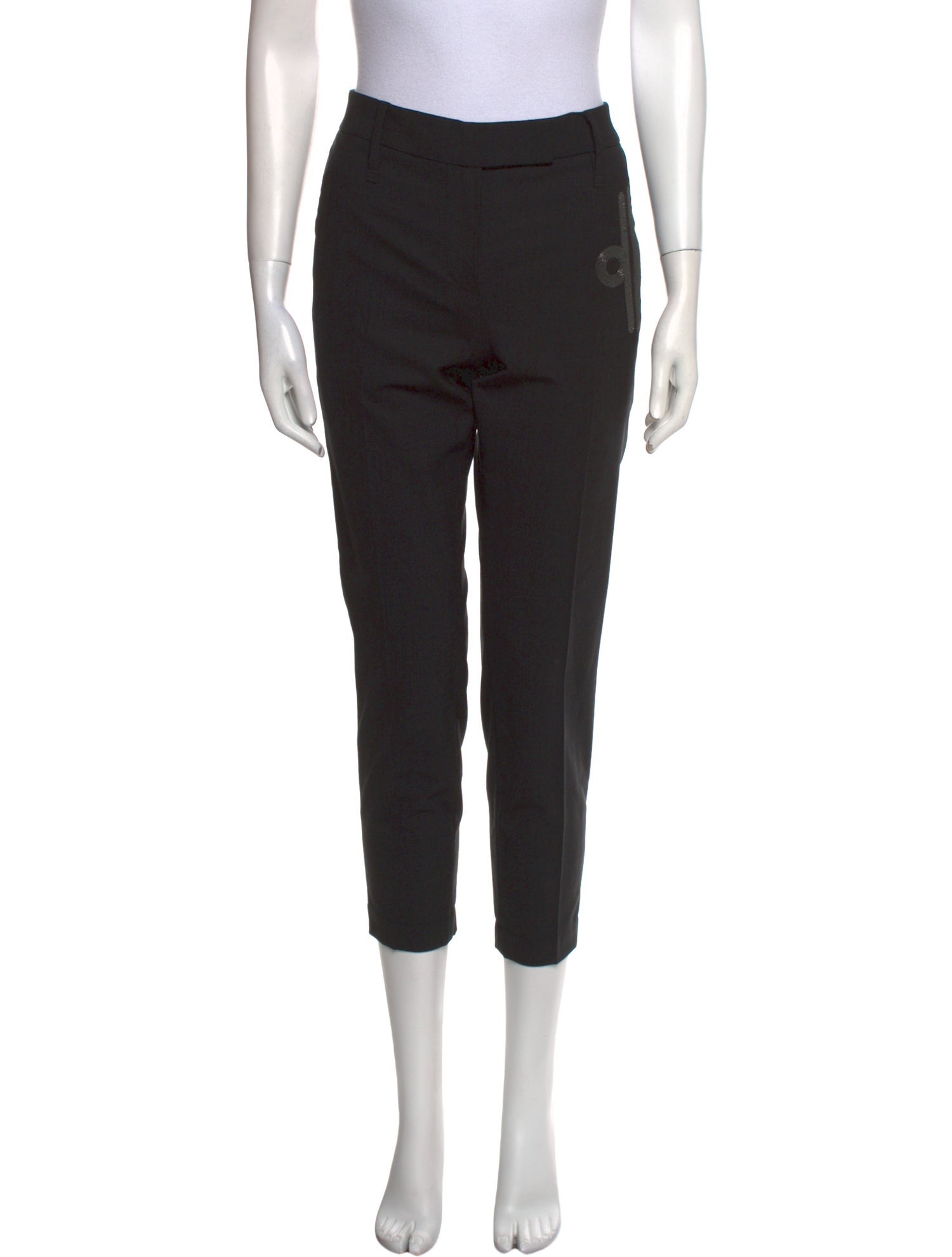 Brunello Cucinelli Virgin Wool Straight Leg Pants