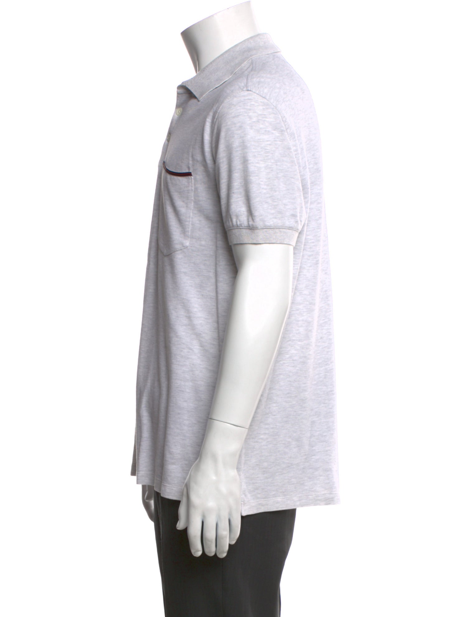 Brunello Cucinelli Crew Neck Short Sleeve Polo Shirt