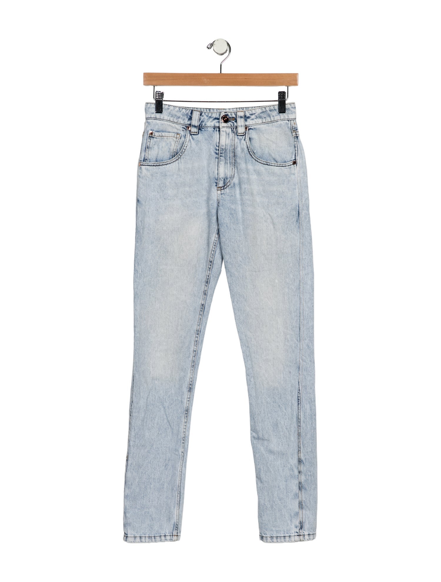 Brunello Cucinelli Mid-Rise Skinny Leg Jeans