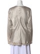 Brunello Cucinelli Silk V-Neck Tunic