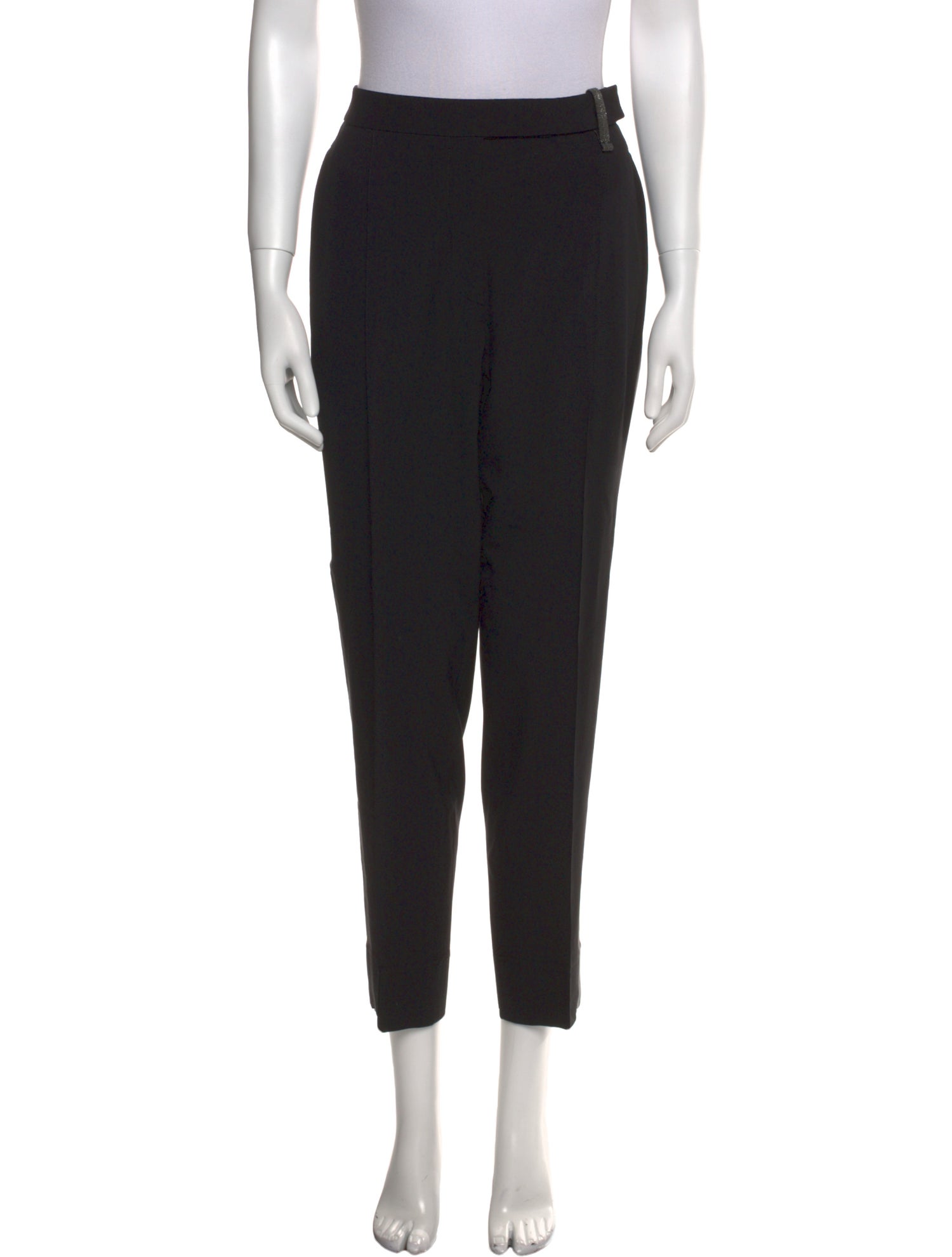 Brunello Cucinelli Virgin Wool Skinny Leg Pants