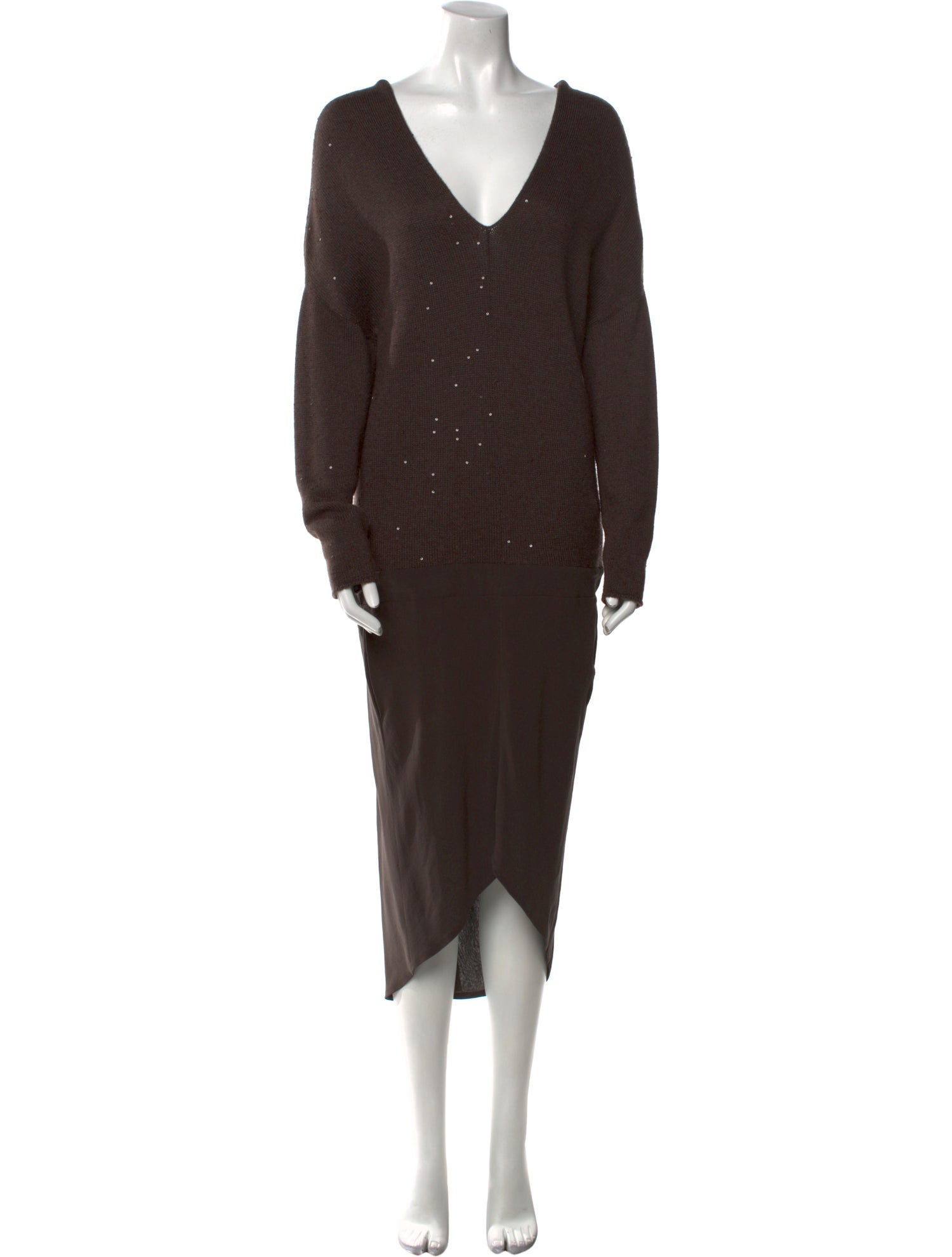 Brunello Cucinelli Cashmere Long Dress