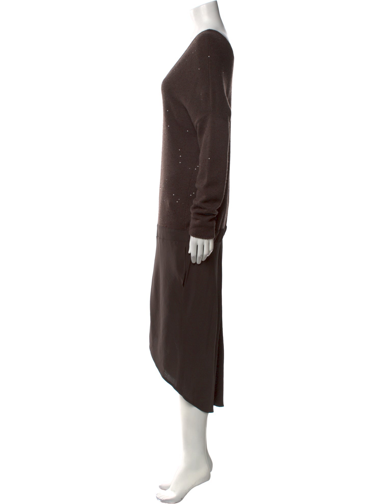 Brunello Cucinelli Cashmere Long Dress