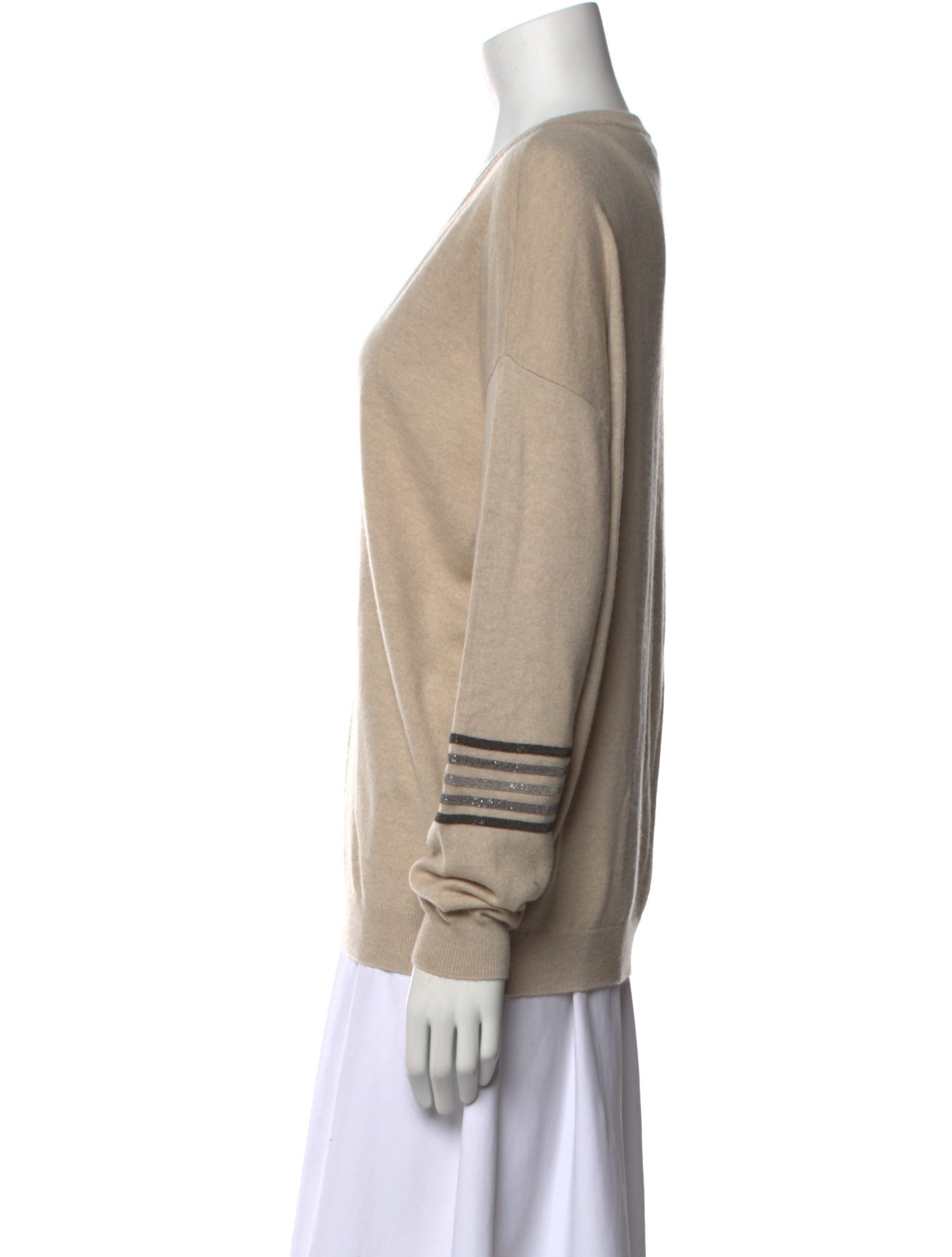 Brunello Cucinelli Cashmere V-Neck Sweater