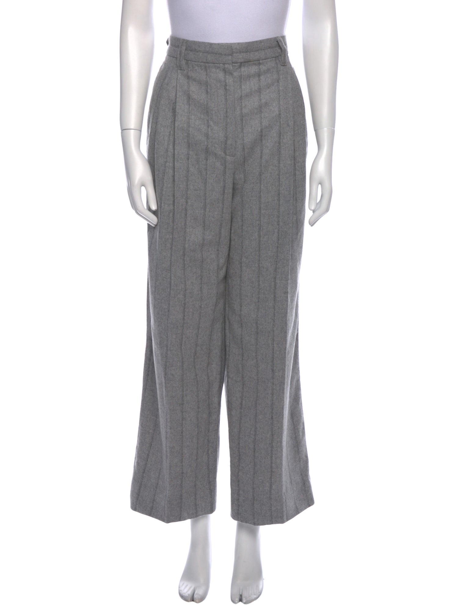 Brunello Cucinelli Virgin Wool Wide Leg Pants w/ Tags