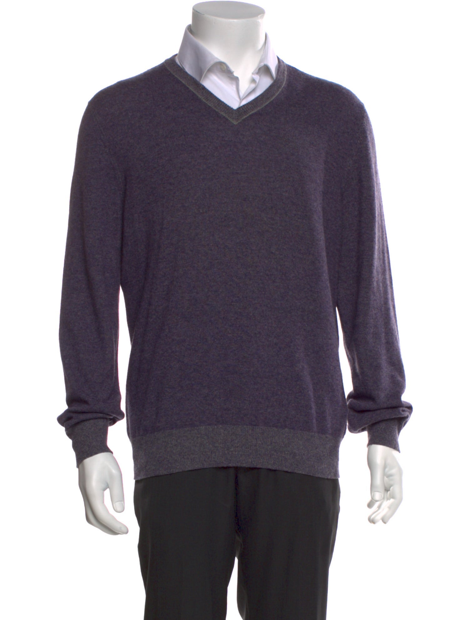 Brunello Cucinelli Cashmere V-Neck Pullover