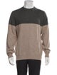 Brunello Cucinelli Cashmere Colorblock Pattern Pullover
