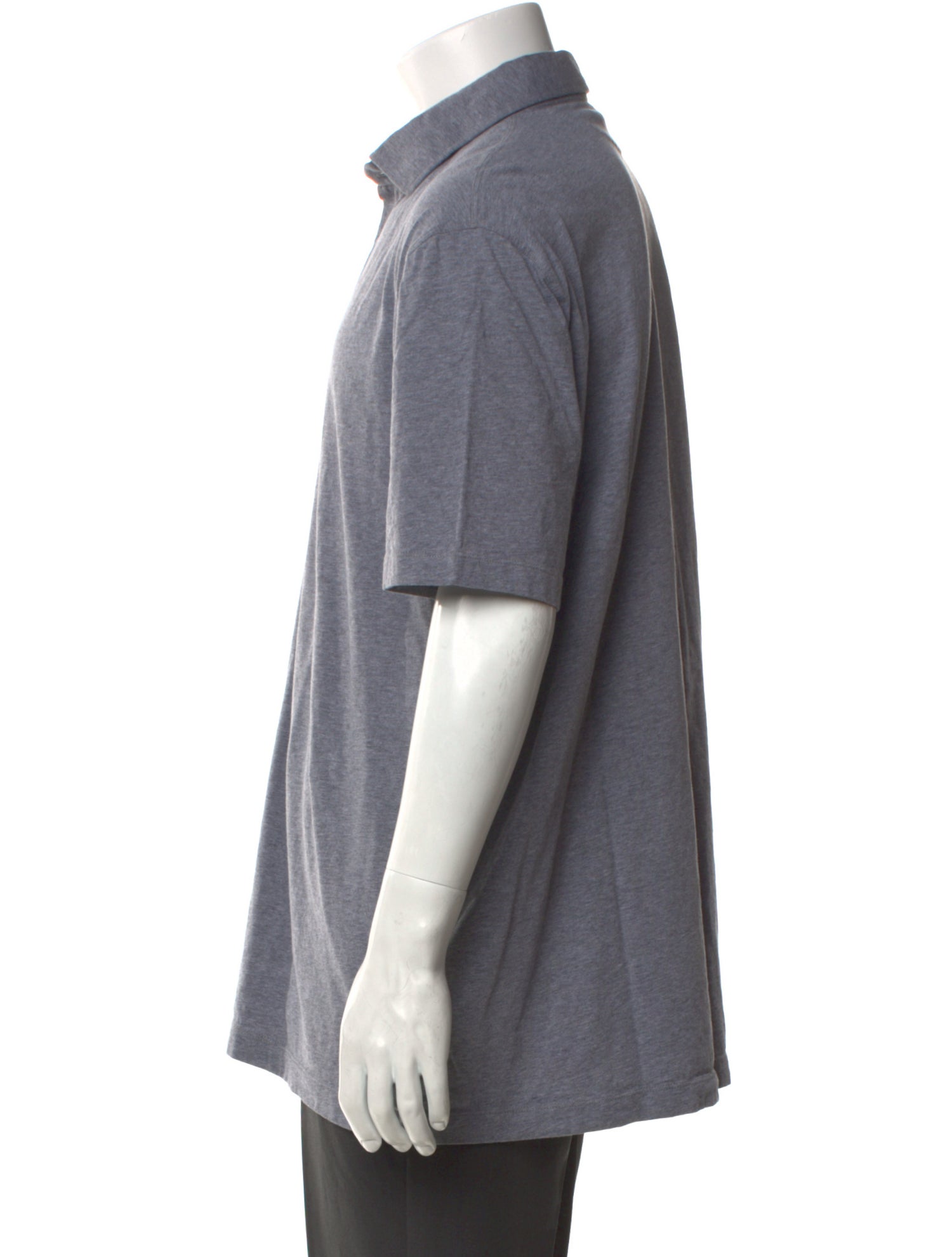 Brunello Cucinelli V-Neck Short Sleeve Polo Shirt