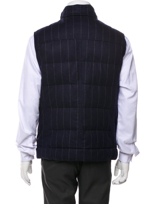 Brunello Cucinelli Wool Plaid Print Vest