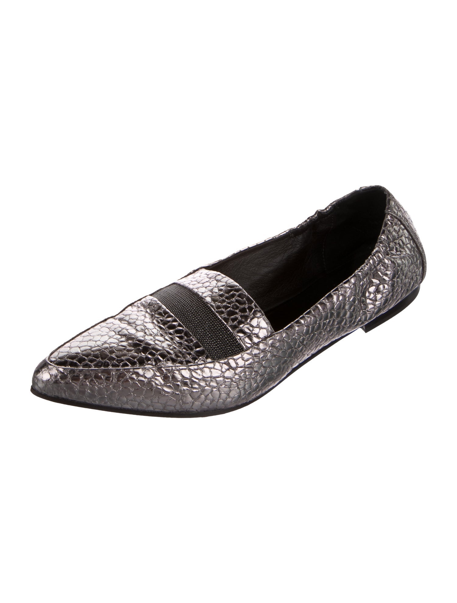 Brunello Cucinelli Leather Ballet Flats