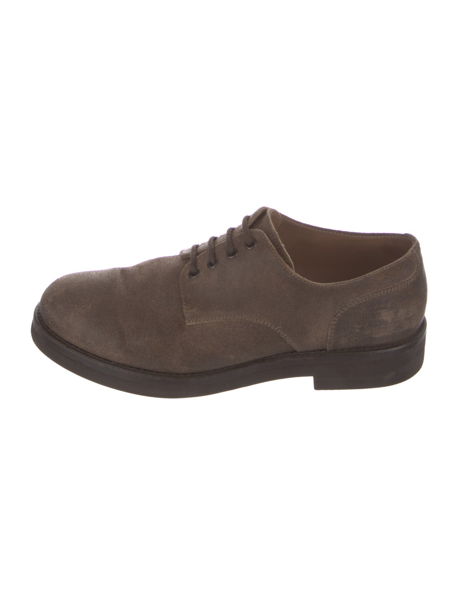 Brunello Cucinelli Suede Derby Shoes