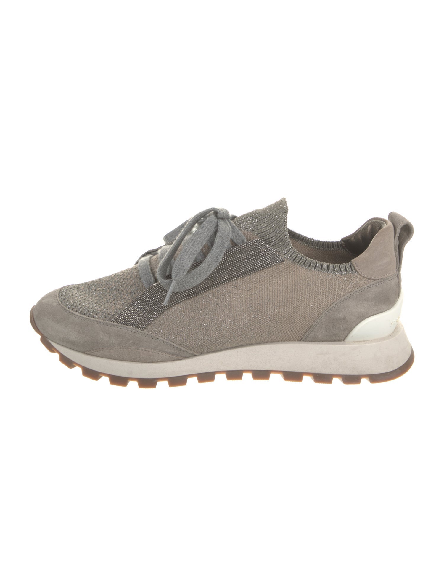 Brunello Cucinelli Beaded Accents Sneakers