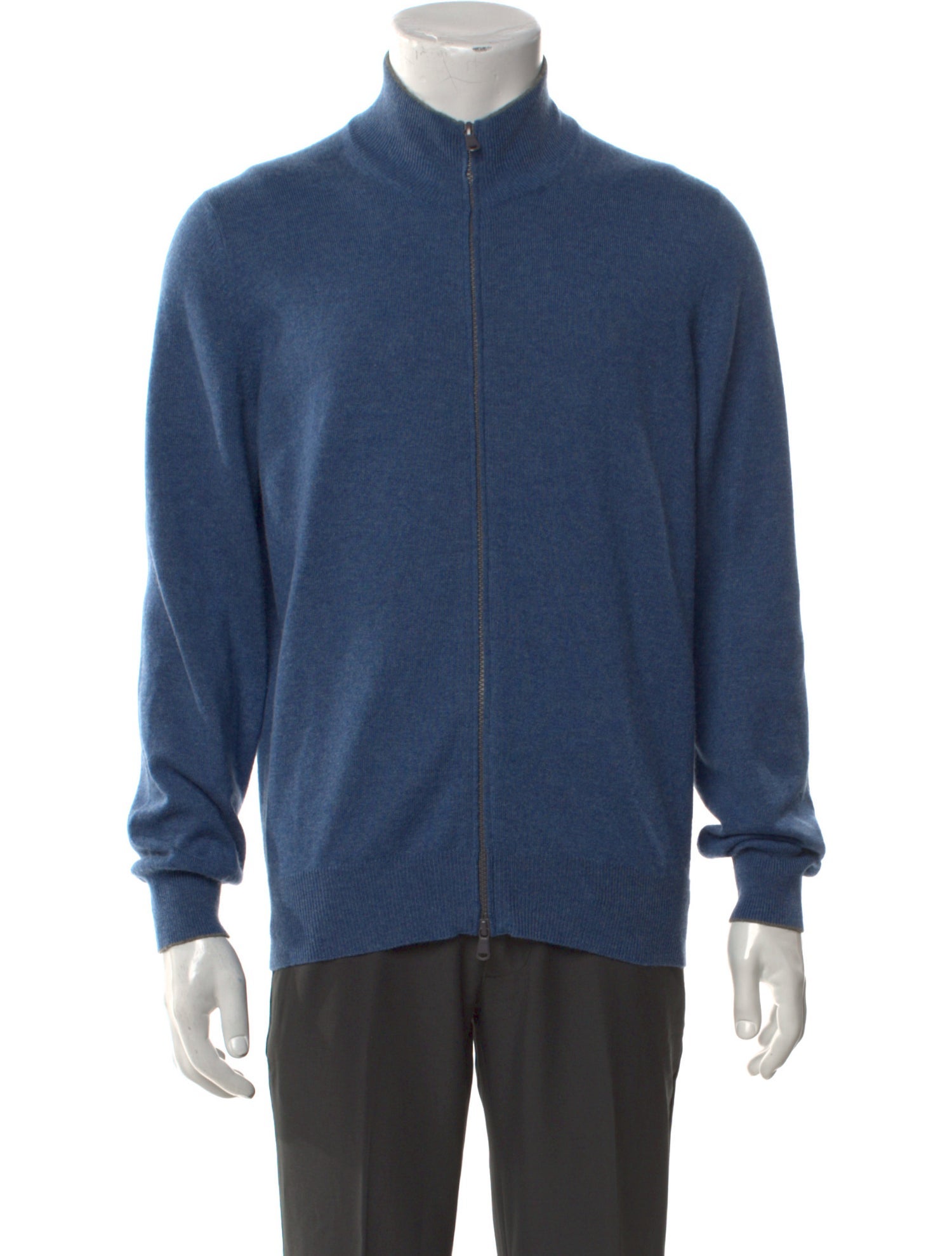 Brunello Cucinelli Cashmere Mock Neck Cardigan